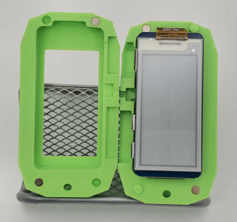 Precision Embedded Device Enclosure with Integrated Magnetic Latches