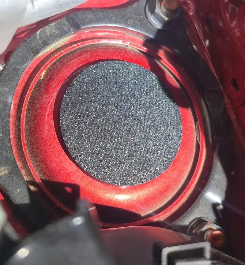 High durability suspension assembly shock cap protector cap component
